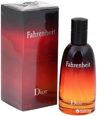 Туалетная вода Christian Dior Fahrenheit 50мл 