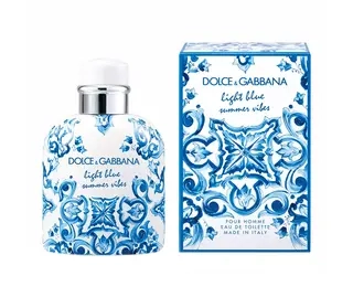 Туалетная вода DOLCE&GABBANA Blue Summer Vibes Pour Homme EDT 75 мл 