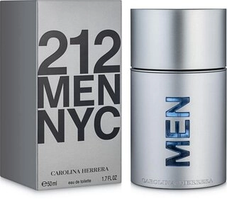 Туалетная вода Carolina Herrera 212 Men NYC 50мл 