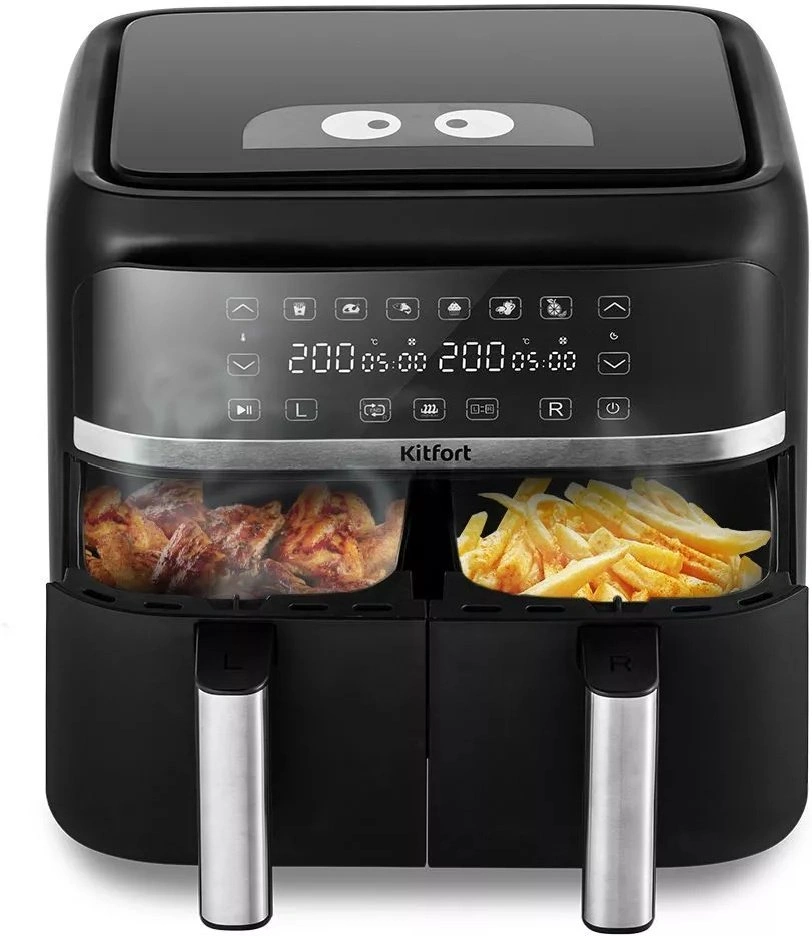 Аэрогриль Kitfort КТ-2248 черный 