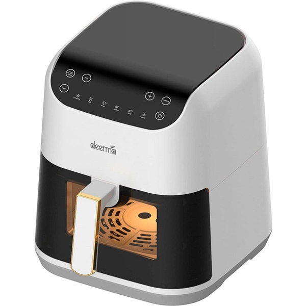 Аэрофритюрница Deerma Air Fryer DEM-KZ130W Белый/Черный DEM-KZ130W - фото 6