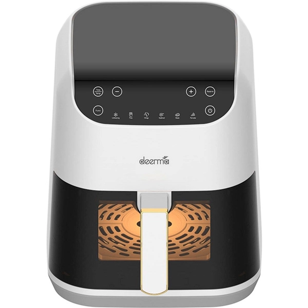 Аэрофритюрница Deerma Air Fryer DEM-KZ130W Белый/Черный DEM-KZ130W - фото 5