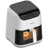 Аэрофритюрница Deerma Air Fryer DEM-KZ130W Белый/Черный DEM-KZ130W - фото 8