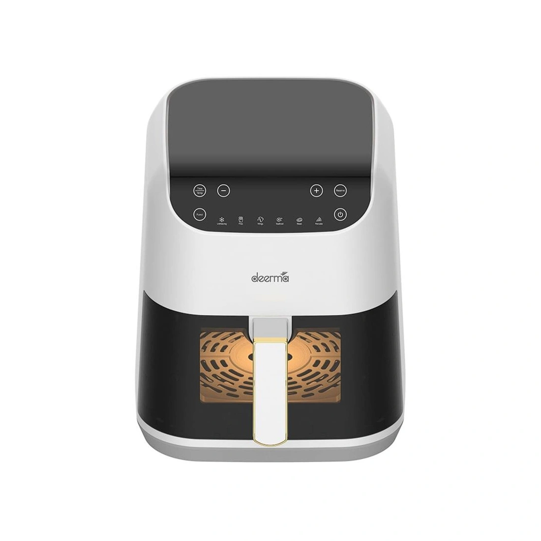 Аэрофритюрница Deerma Air Fryer DEM-KZ130W Белый/Черный DEM-KZ130W - фото 3