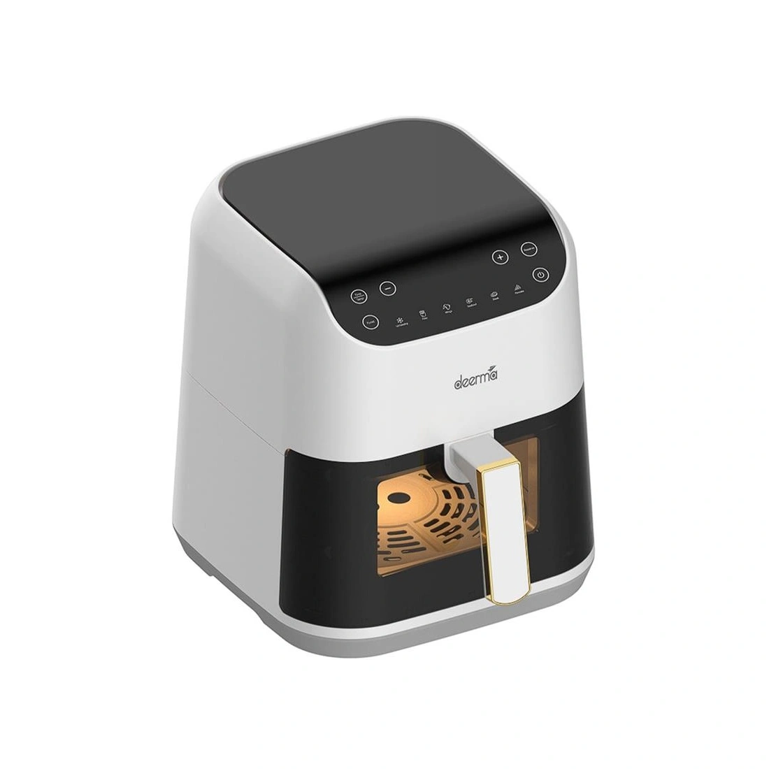 Аэрофритюрница Deerma Air Fryer DEM-KZ130W Белый/Черный DEM-KZ130W - фото 4