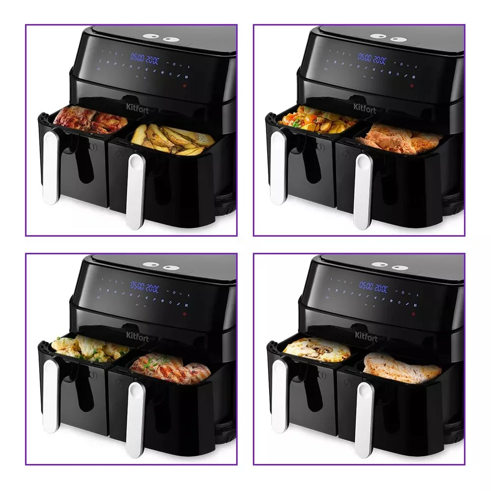 Kitfort әуе гриль КТ-2250 - фото 5