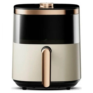 Аэрофритюрница Deerma Air Fryer DEM-KZ30W Черный/Золотой 