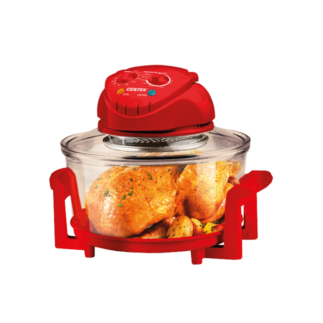 Аэрогриль Centek CT-1456 Красный 