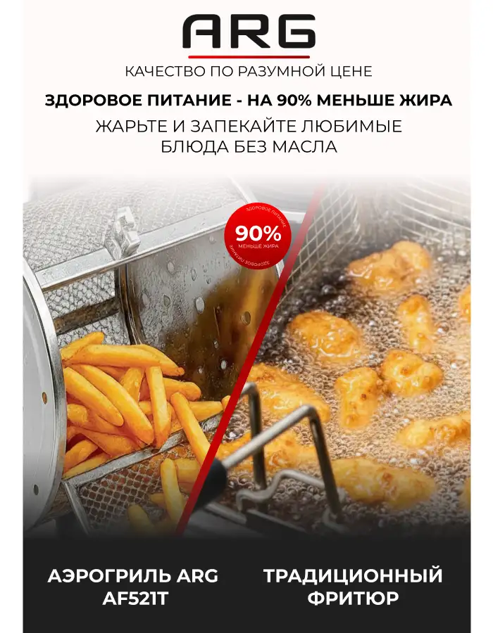 Аэрогриль ARG AF521T - фото 11