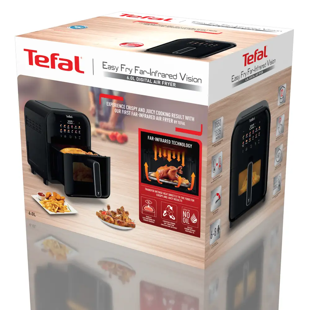 Аэрогриль Tefal Easy Fry Far-Infrared Vision EY8218F0 - фото 6
