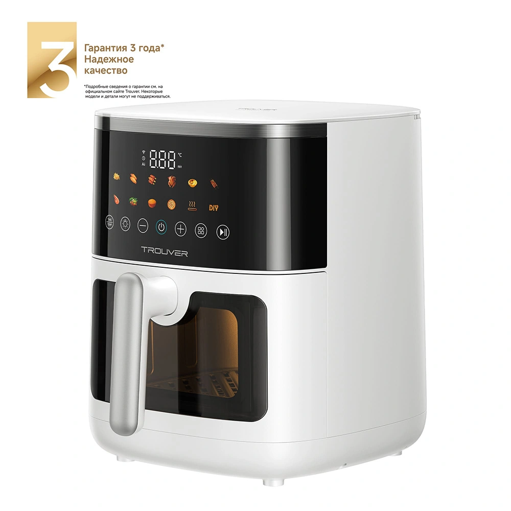 Аэрогриль Trouver FD10 Pro Max White - фото 2