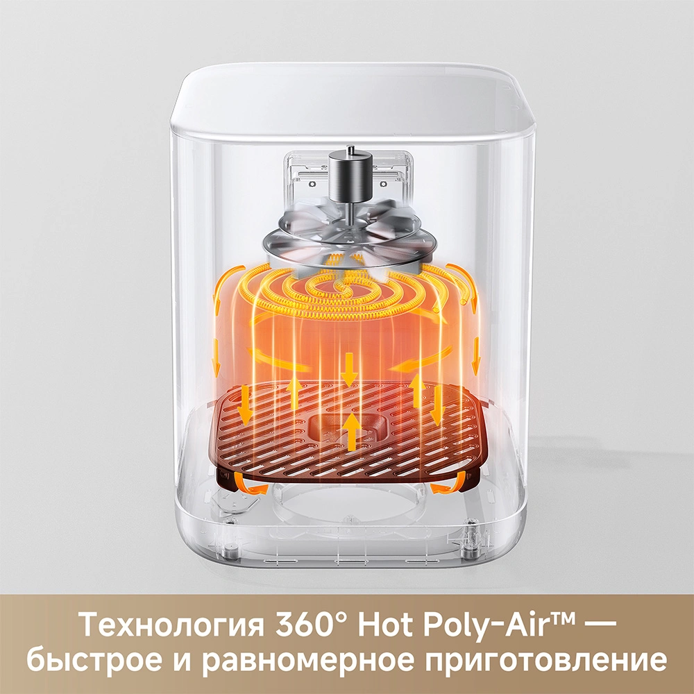 Аэрогриль Trouver FD10s Pro White - фото 4