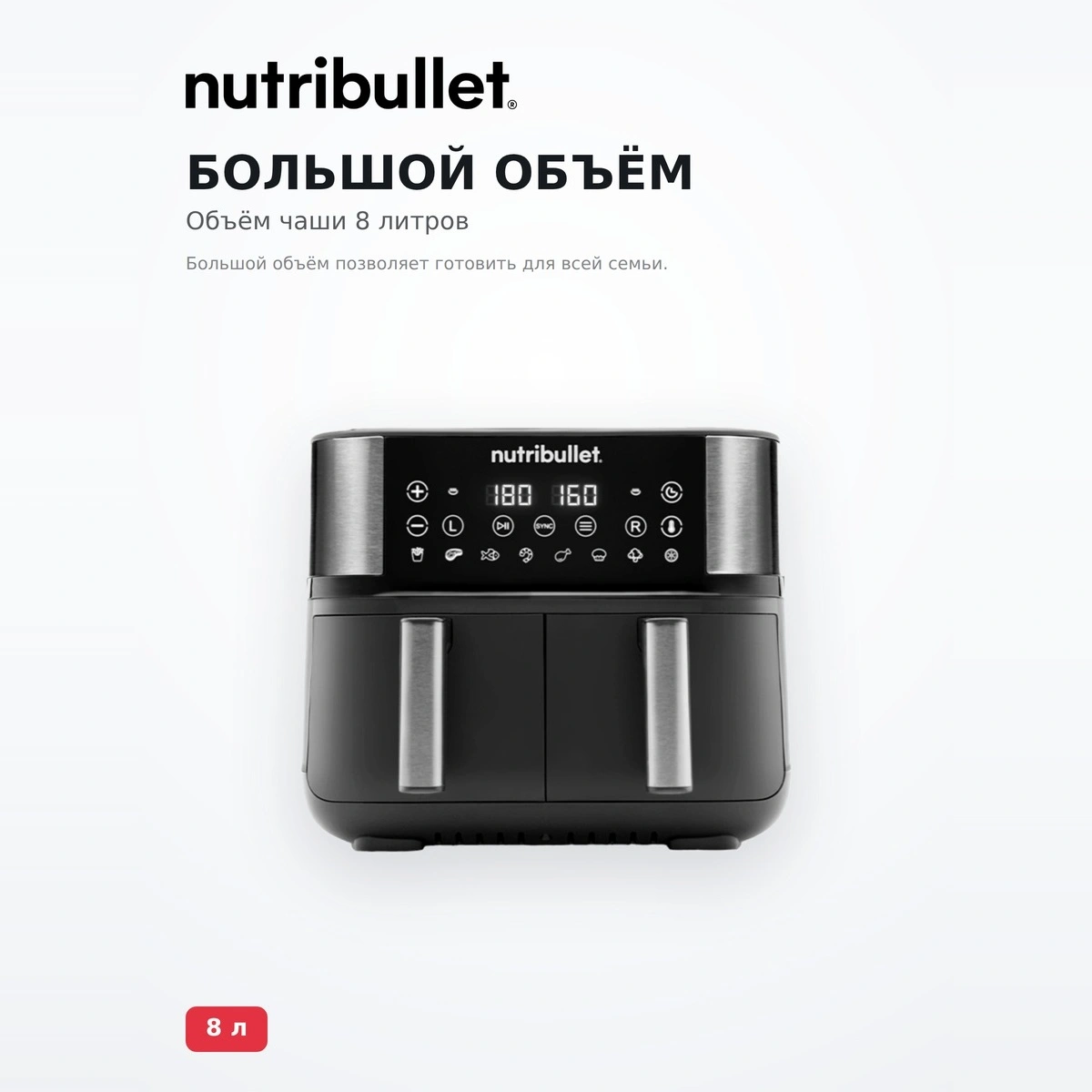 Аэрогриль Nutribullet NBA081B - фото 5