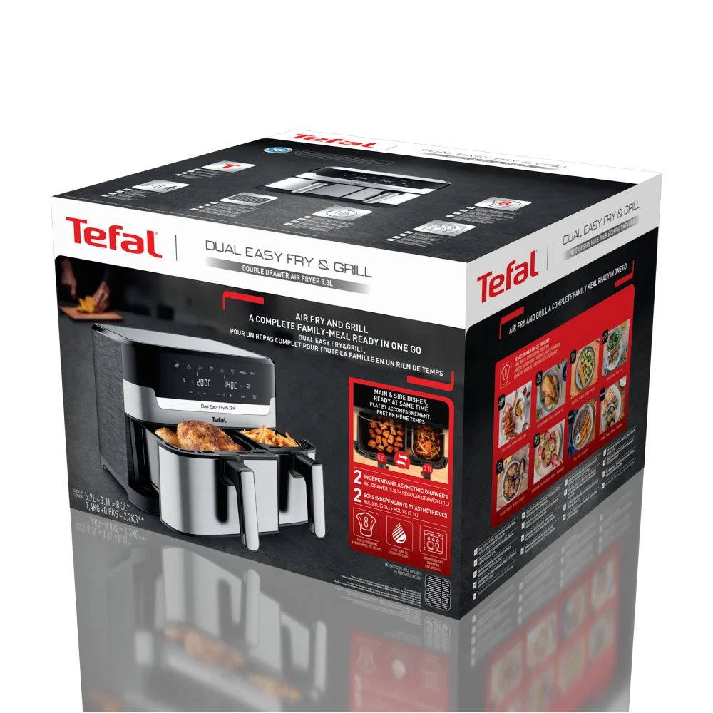 Аэрогриль Tefal Dual Easy Fry & Grill EY905D10 - фото 18