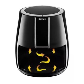Kitfort аэрогрилі КТ2227 қара