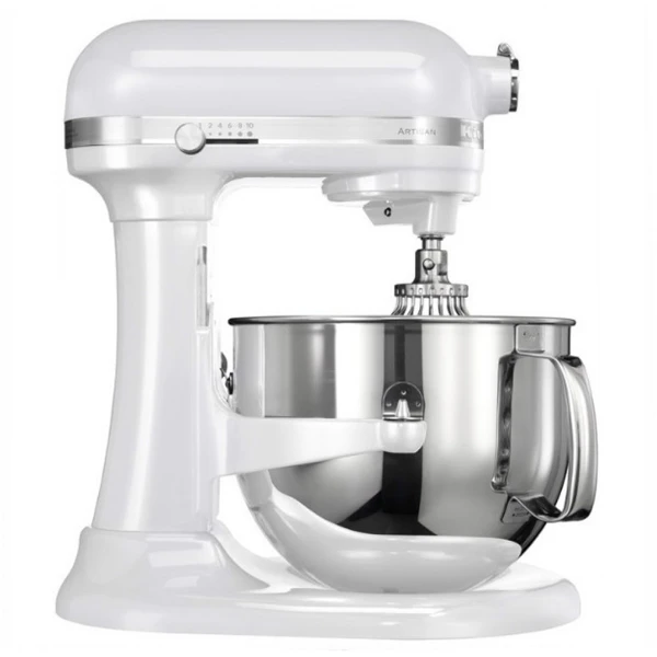 Миксер планетарный бытовой KitchenAid Artisan 5KSM7580XEFP, морозный жемчуг