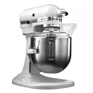 Миксер планетарный профессиональный KitchenAid Heavy Duty 5KPM5EWH, белый