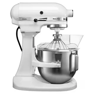 Миксер планетарный профессиональный KitchenAid Heavy Duty 5KPM5EWH, белый