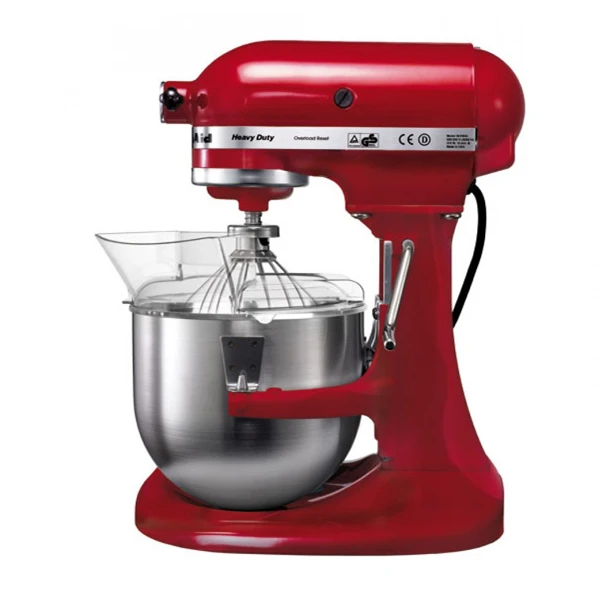 Миксер планетарный профессиональный KitchenAid Heavy Duty 5KPM5EER, красный - фото 7