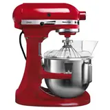 Миксер планетарный профессиональный KitchenAid Heavy Duty 5KPM5EER, красный