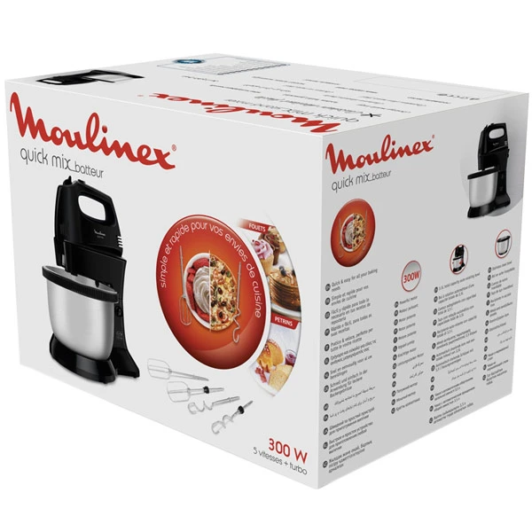 Миксер стационарный Moulinex QuickMix HM3128B1 - фото 5