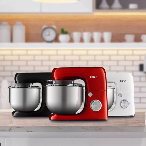 Планетарный миксер Kitfort КТ-3018-3 Черный - фото 7