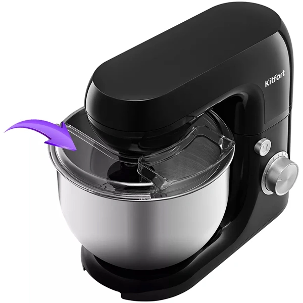 Планетарный миксер Kitfort КТ-3018-3 Черный - фото 2
