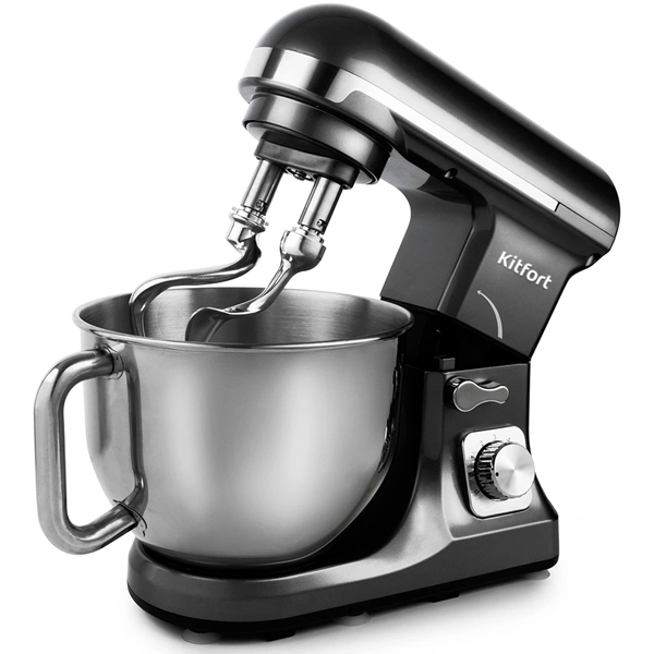 Планетарный миксер Kitfort КТ-1343-1 Черный