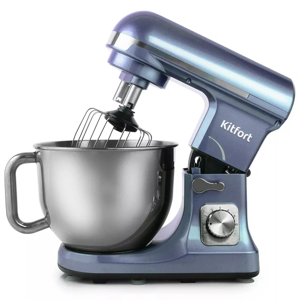 Планетарный миксер Kitfort КТ-1343-2 Светло-голубой - фото 2