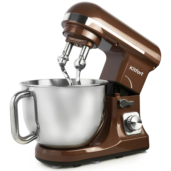 Планетарный миксер Kitfort КТ-1343-3 Кофейный