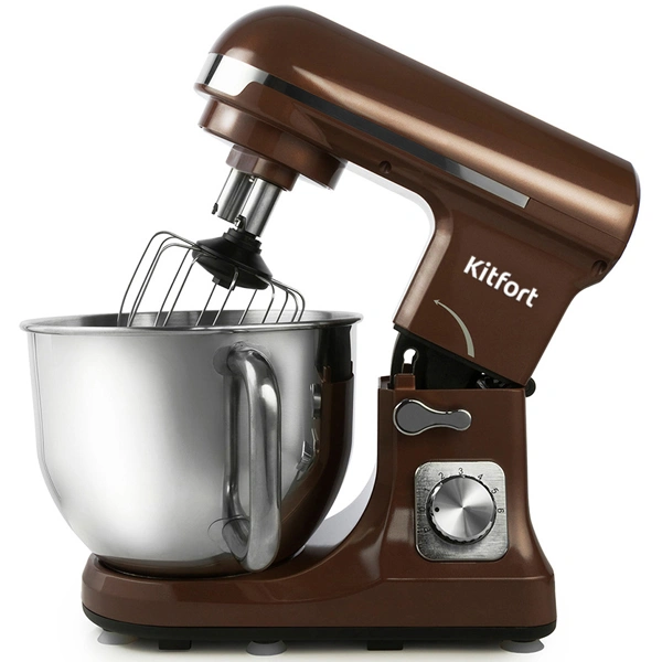 Планетарный миксер Kitfort КТ-1343-3 Кофейный - фото 2