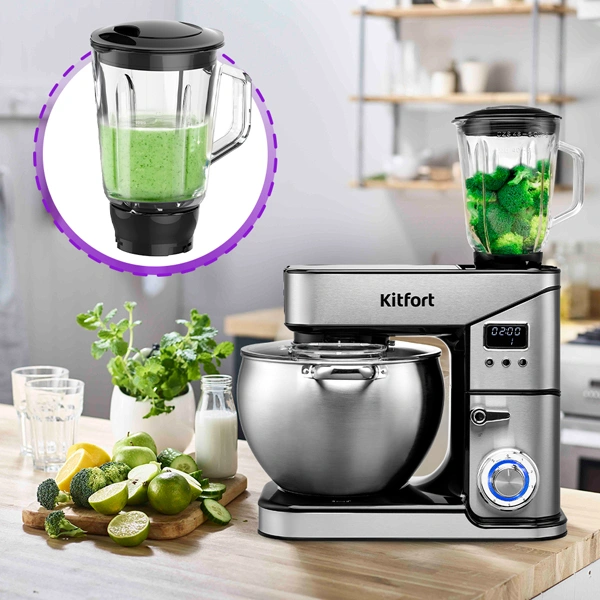 Планетарный миксер Kitfort КТ-3413 - фото 9