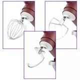 Планетарный миксер Kitfort КТ-1391-1 красный - фото 4