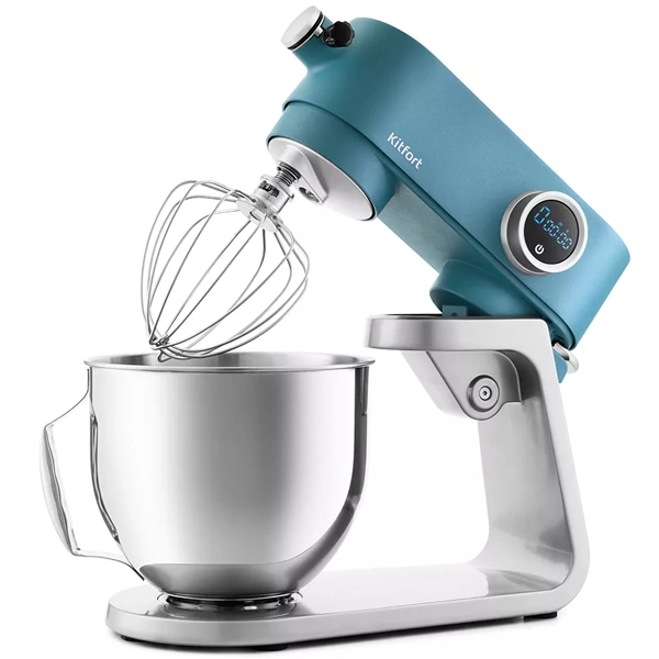 Планетарный миксер Kitfort КТ-1391-2 синий