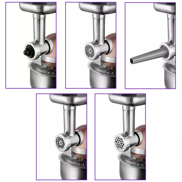 Планетарный миксер цельнометаллический «3 в 1» Kitfort КТ-3015 - фото 5