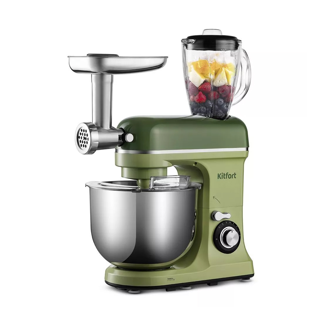 Планетарный миксер Kitfort КТ-3461 "3 в 1" 