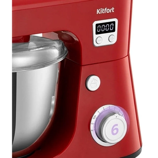Планетарный миксер Kitfort КТ-1308-5 красный КТ-1308-5 Red - фото 3