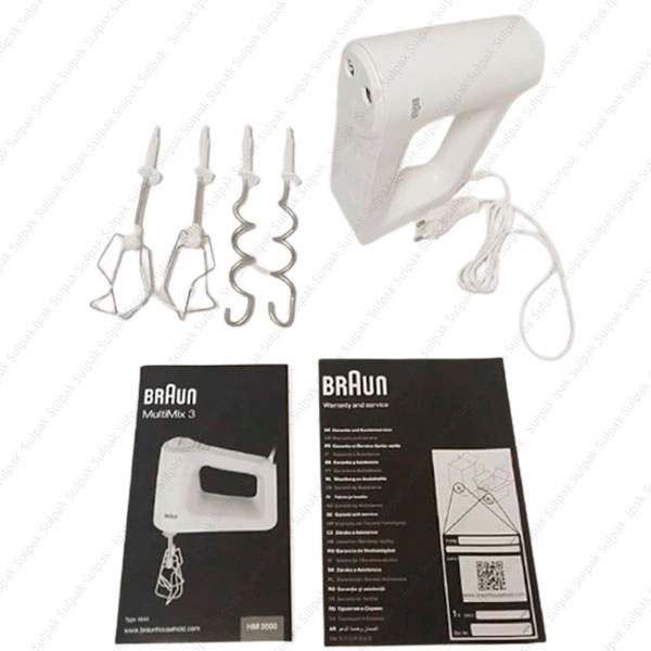 Миксер погружной Braun HM3000 - фото 7