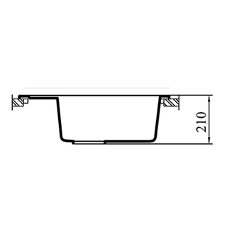 Кухонная мойка G-Stone G 06 307 Terracotta