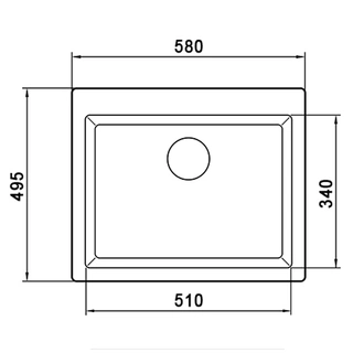Кухонная мойка G-Stone G 06 307 Terracotta