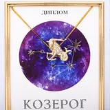 Подарочный набор диплом и брошь знаки зодиака "Козерог"  - фото 5