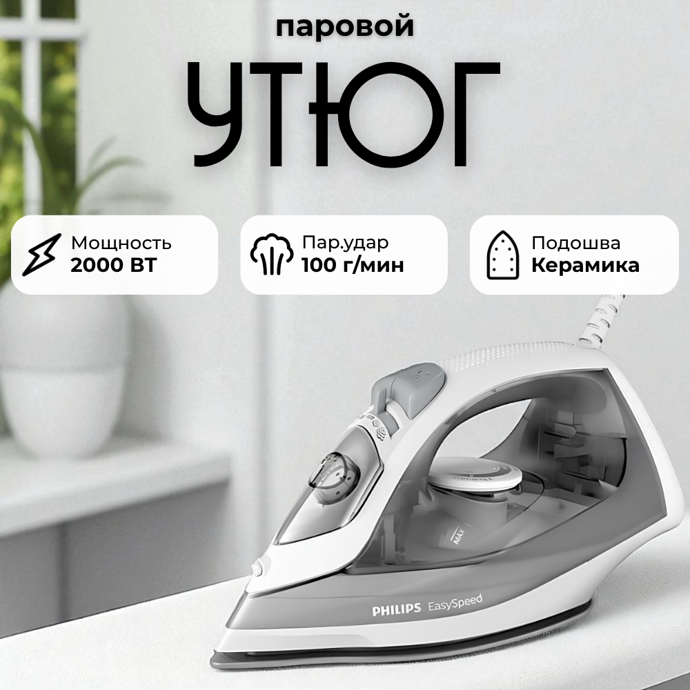 Philips үтігі GC1751/80 - фото 4