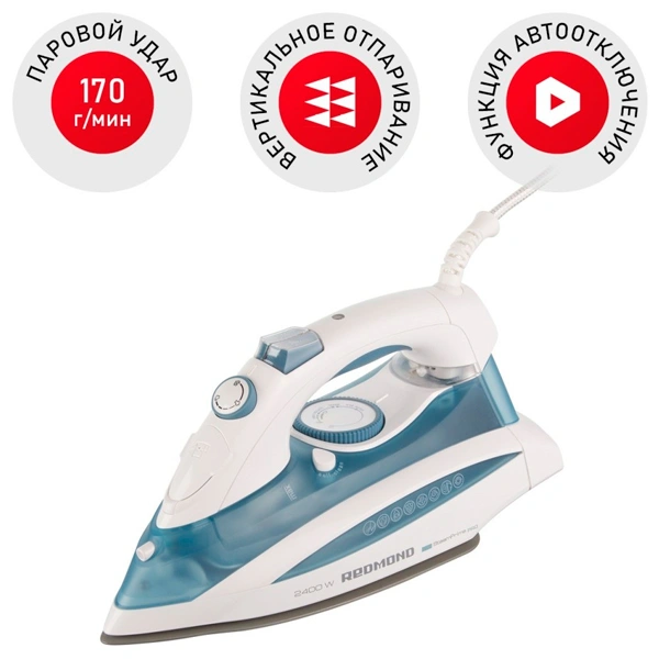 Утюг Redmond RI-C264 (голубой) - фото 2