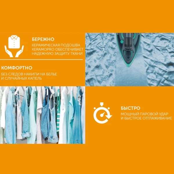 Утюг Scarlett SC-SI30K32 - фото 4