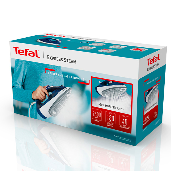 Утюг Tefal Express Steam FV2838E0 в Алматы - цены, купить в интернет ...