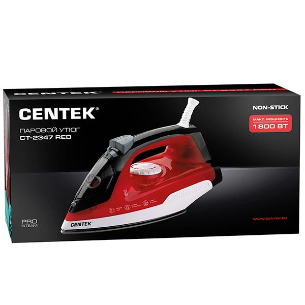Утюг Centek CT-2347 RED - фото 5