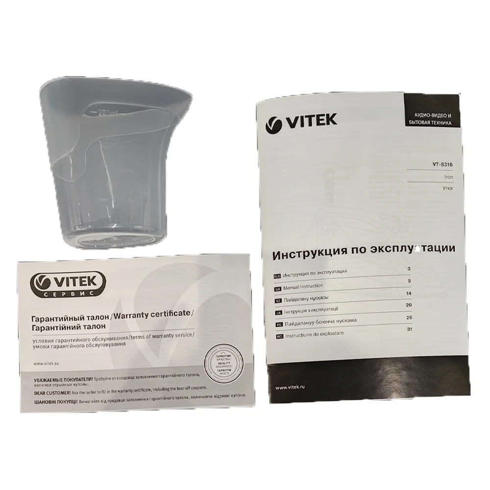 Утюг Vitek VT-8316 - фото 5