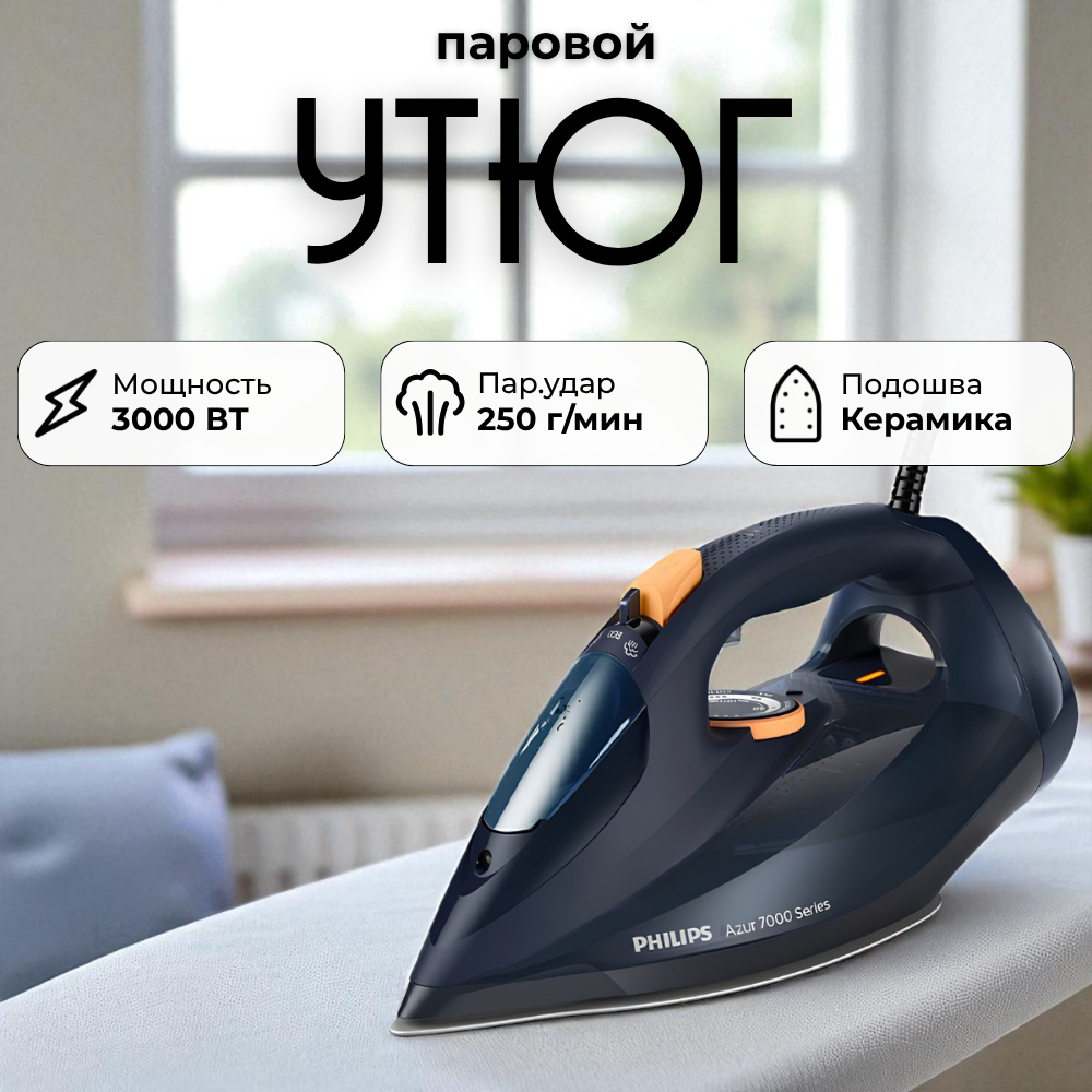 Утюг Philips DST7060/20 - фото 4