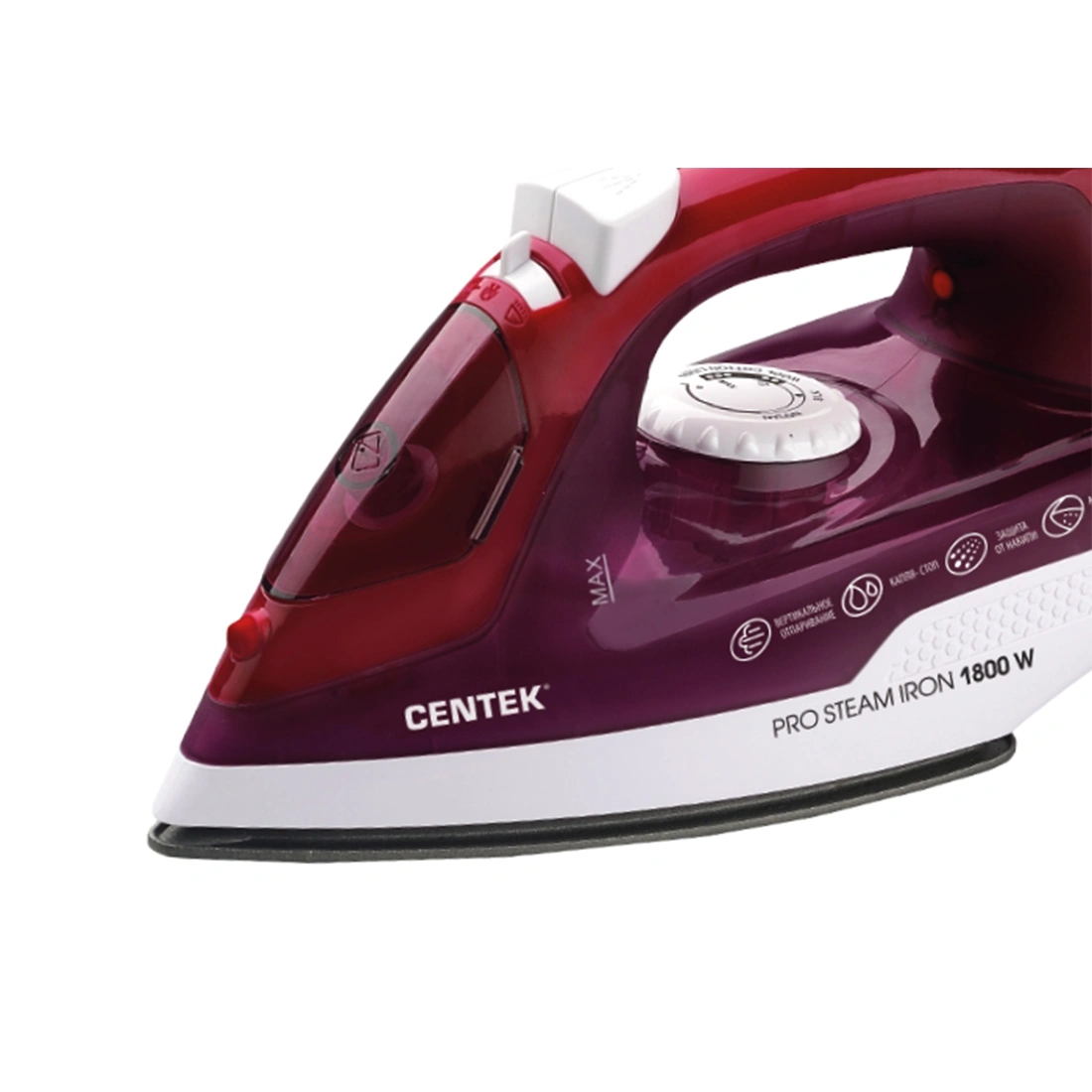 Утюг Centek CT-2347 Фиолетовый  - фото 3