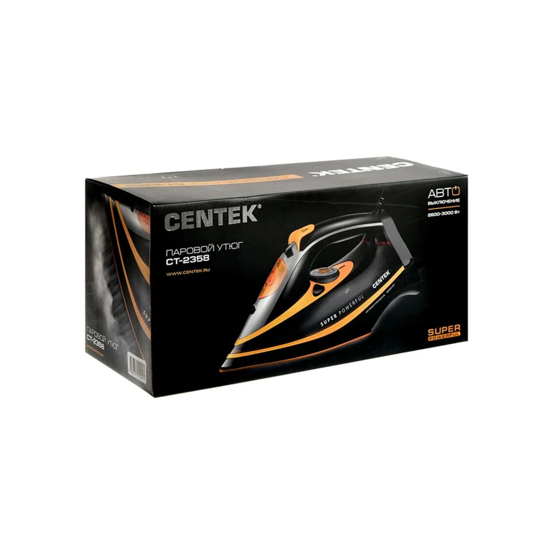 Утюг Centek CT-2358 Желтый  - фото 6